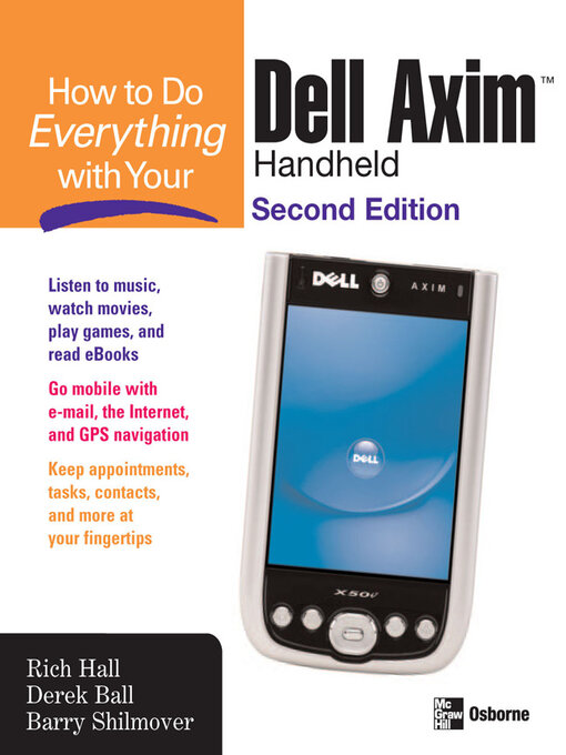 Title details for How to Do Everything with Your Dell Axim<sup>TM</sup> Handheld by Rich Hall - Wait list